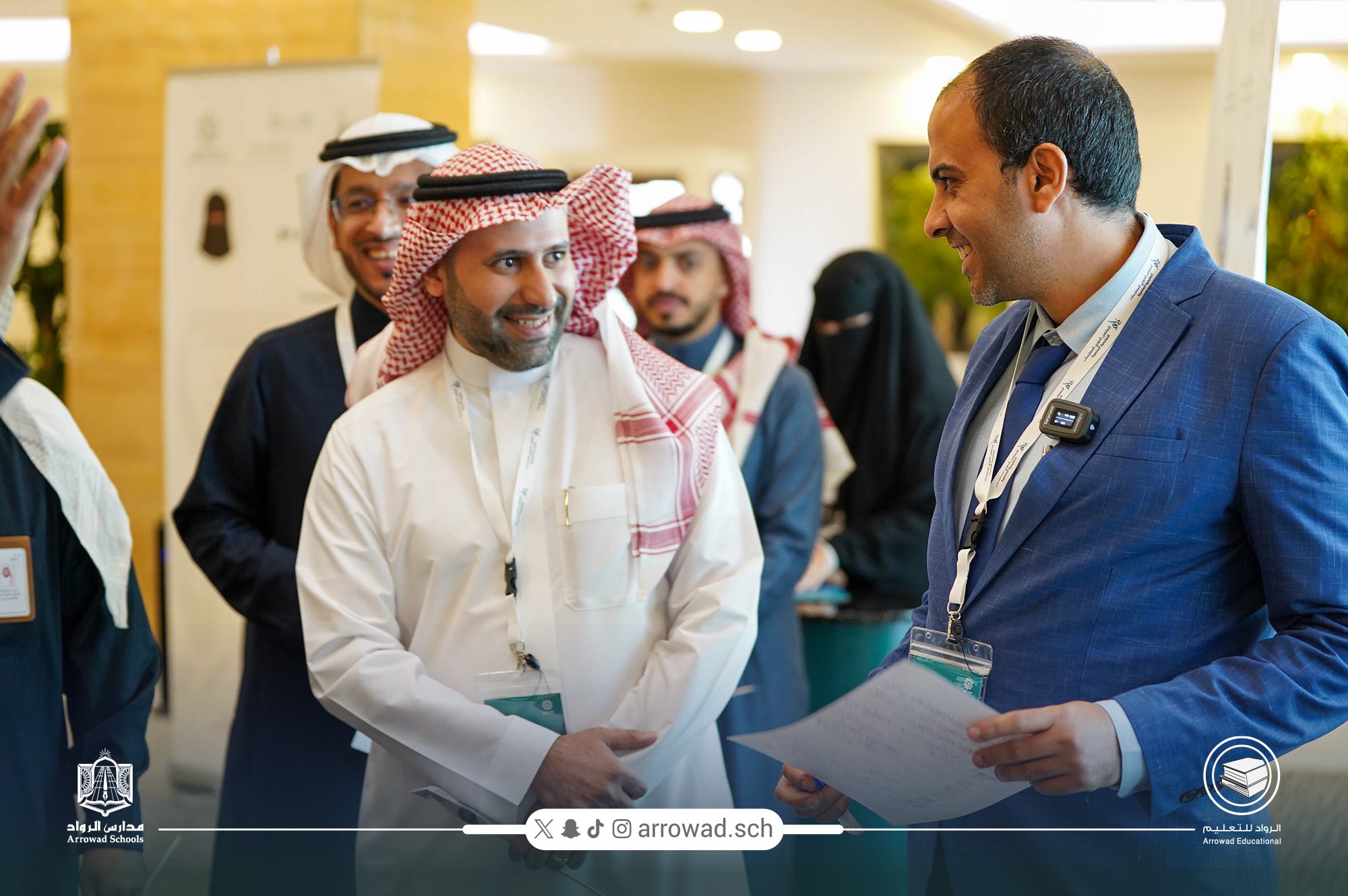 تكريم مدارس الرواد فرع خميس مشيط في ملتقى (مُلهم)