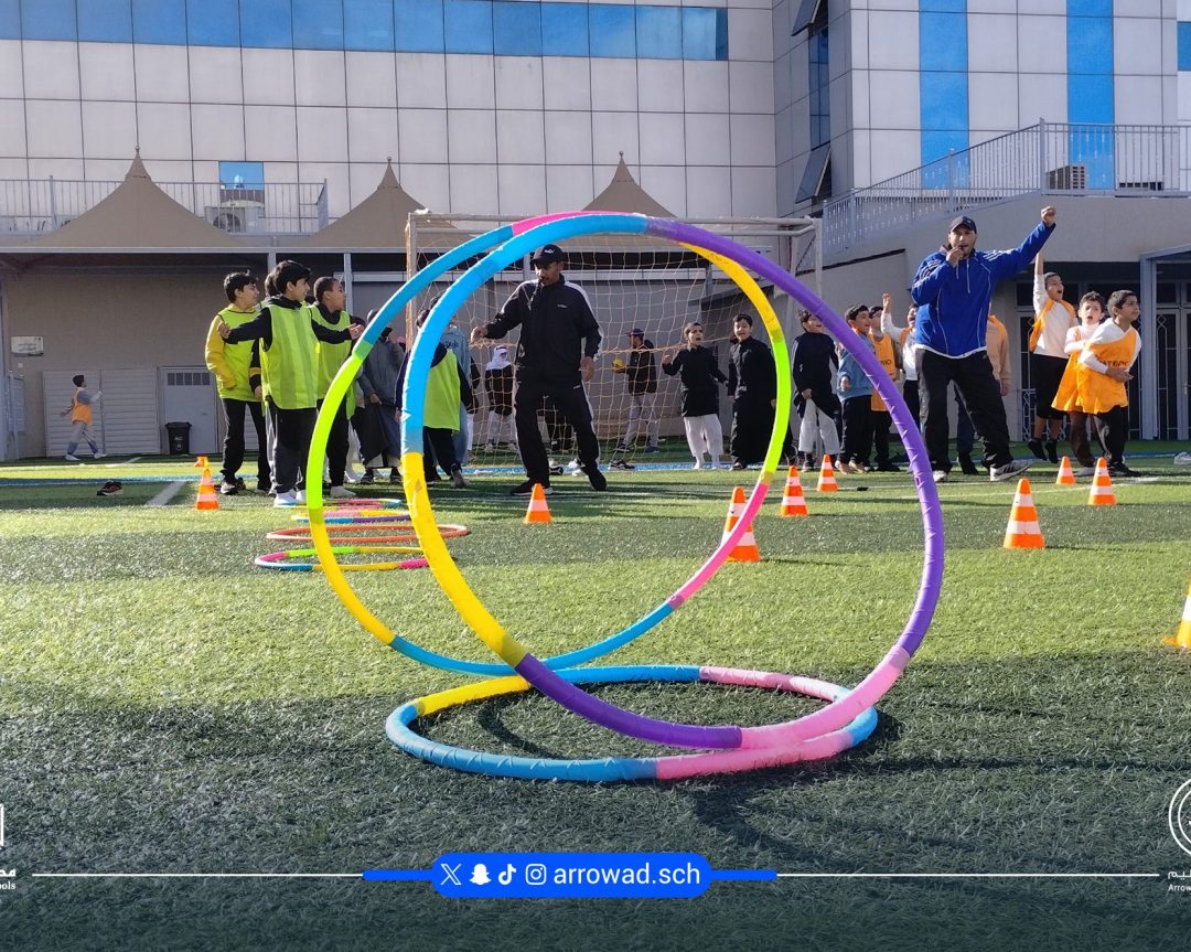 اليوم الأولمبي في مدارس الرواد فرع خميس مشيط للبنين