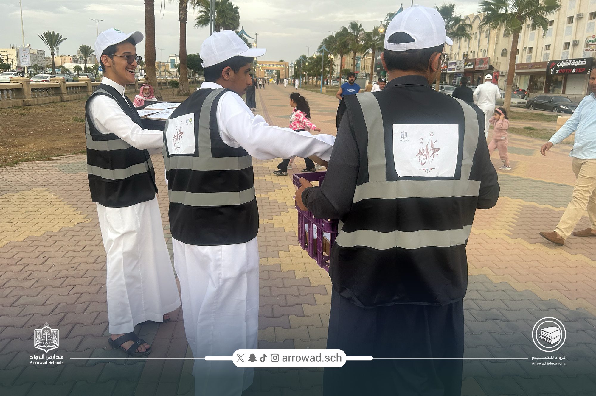 طلاب مدارس الرواد في خميس مشيط ينفذون برنامج “إفطار صائم” ضمن مبادرة “أجاويد2” برعاية أمير عسير