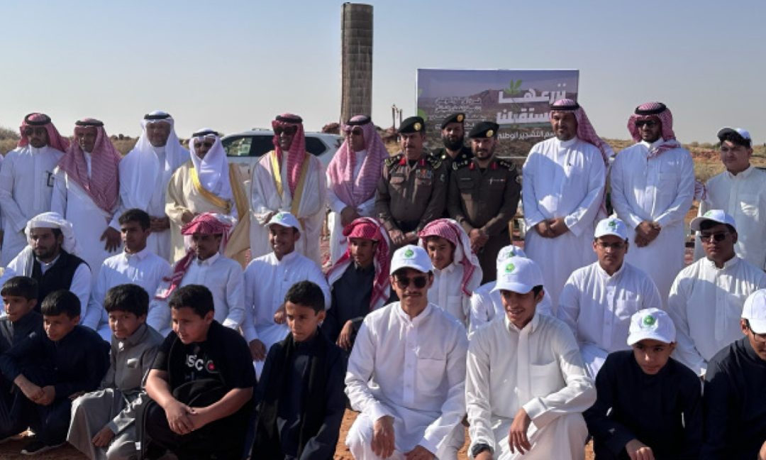 مدارس الرواد بالبدائع تُسهم في مبادرة “زراعة مليون شتلة برية”