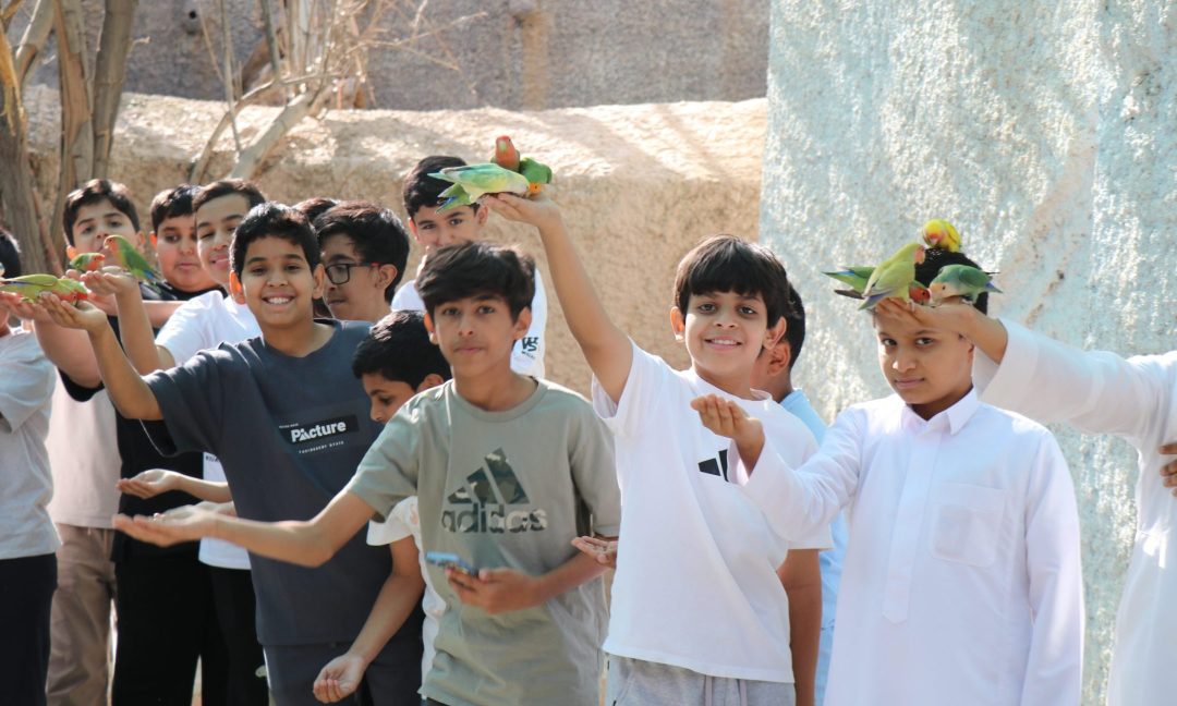 طلاب الرواد يستمتعون بتجربة تعليمية وترفيهية في محمية جاردن تلنتس